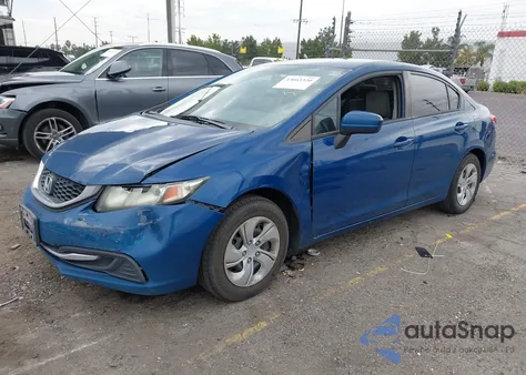 2014 Honda Civic Lx from USA, damaged, VIN 19XFB2F54EE262847